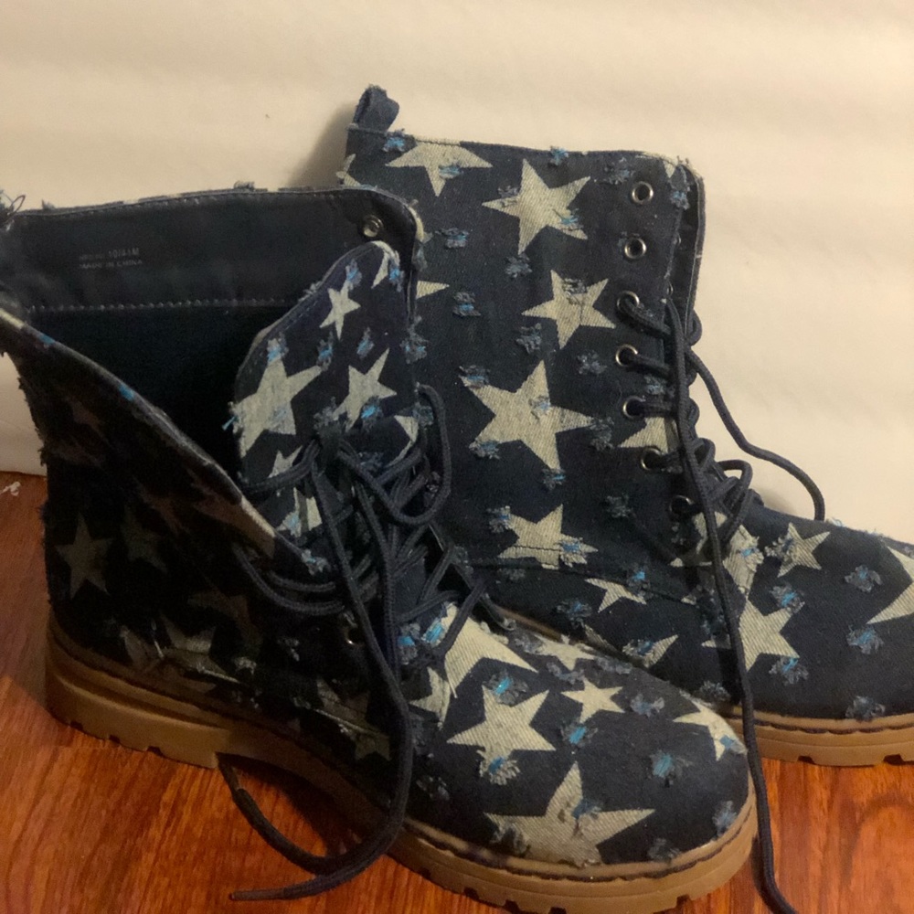 Starry Night Boots!!